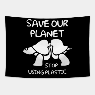 SAVE OUR PLANET Tapestry