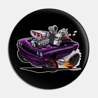 Dodge Challenger Plum Crazy Purple Pin