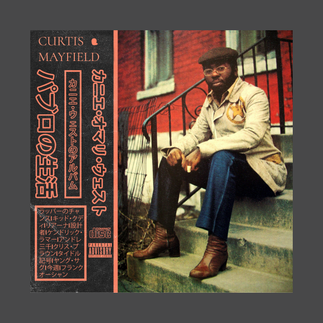 t shirt curtis mayfield