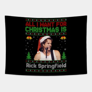 chrismas rock man Tapestry