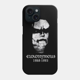 Euronymous Norwegian \m/ Black Metal RIP Tribute Phone Case