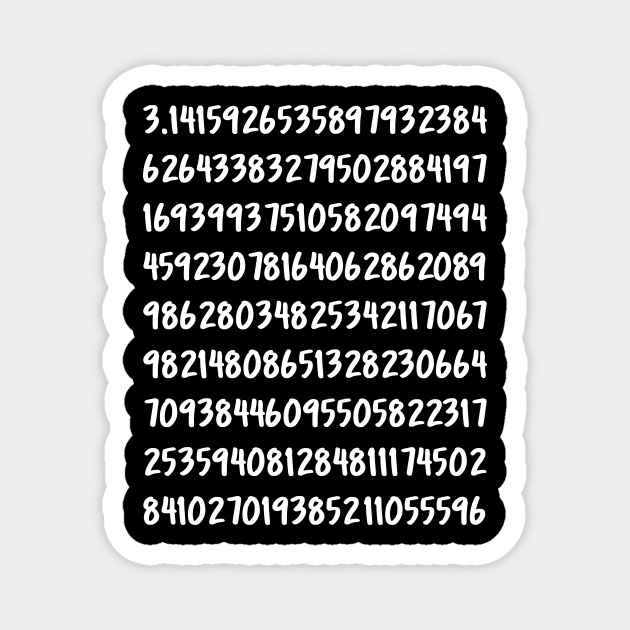 Pi 3.14 Magnet by ApricotBirch