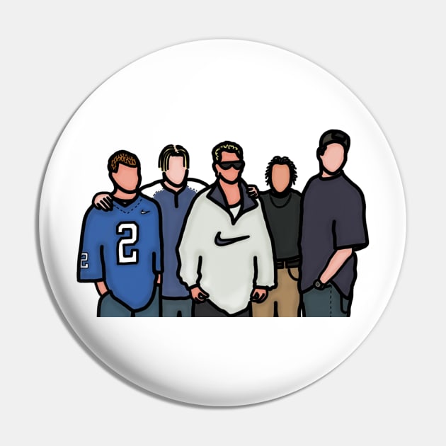 Backstreet boys Pin by LiloAndArt