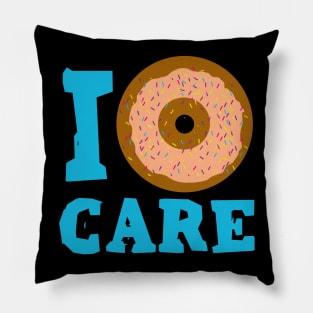 I Doughnut Care Pillow