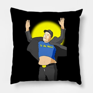 Elon Musk - To the Moon! Pillow