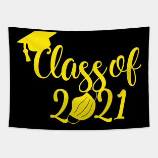 class of 2021 yellow Tapestry