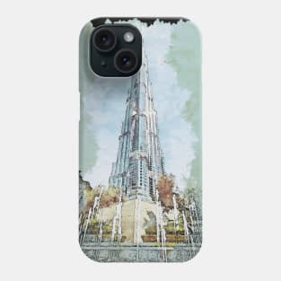 Burj Khalifa Phone Case