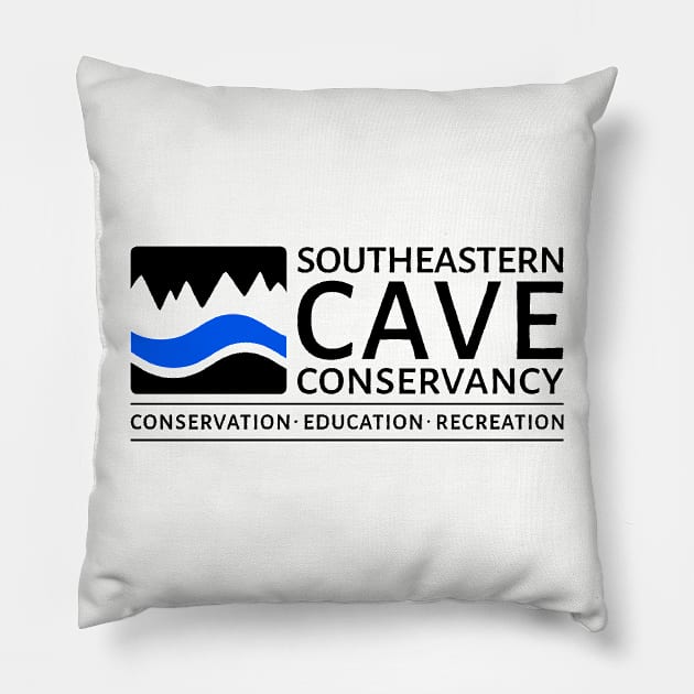 SCCI Logo 2 Pillow by Saveyourcaves