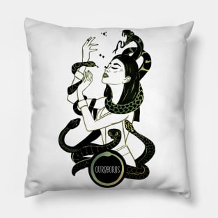 Ouroboros, Lady Snake, Serpentine Pillow