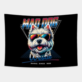 Mad Dog West Highland White Terrier Tapestry