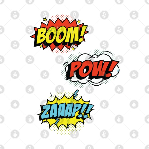 Comic Book Pow Zap by tanambos