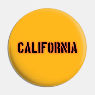 Cities - California Pin