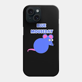 Blue Mouseday- mouse Phone Case