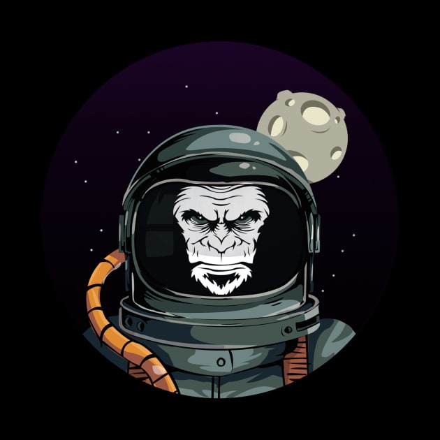 Astronaut Ape by NeetScrewd