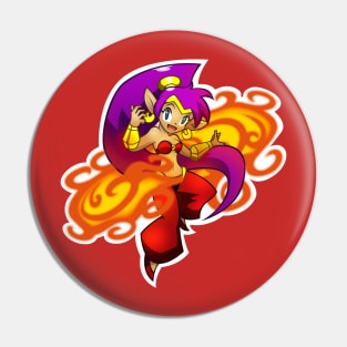 Half Genie Hero Pin