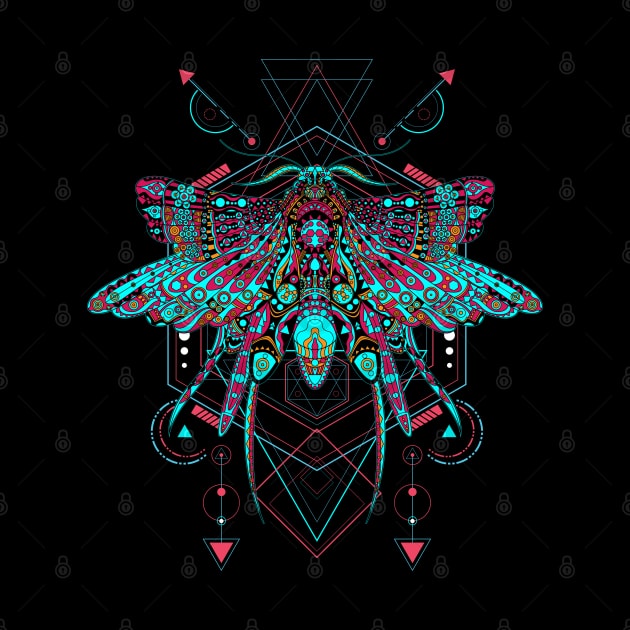 The Insect sacred geometry by secondsyndicate