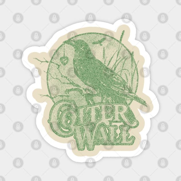 COLTER WAL PAPER//Green solid style Magnet by Loreatees