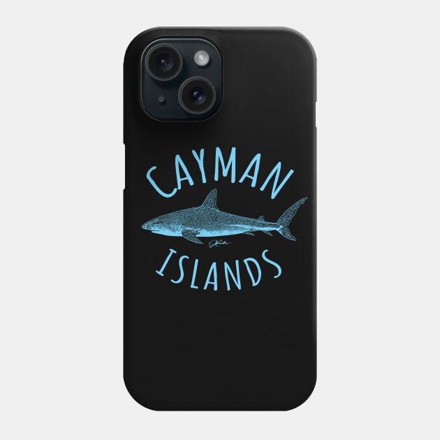 Cayman Islands, Caribbean Reef Shark Phone Case by jcombs