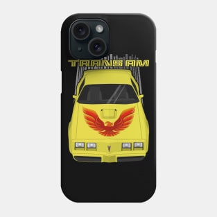 Firebird Trans Am 79-81 - yellow and orange Phone Case