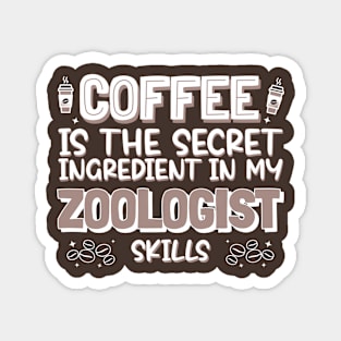 Coffee lover Zoologist Magnet