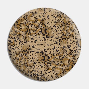 Leopard  texture Pin