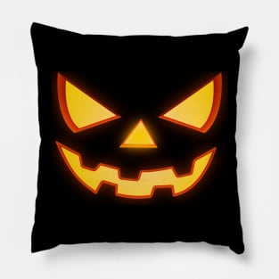 Scary Halloween Horror Pumpkin Face Pillow