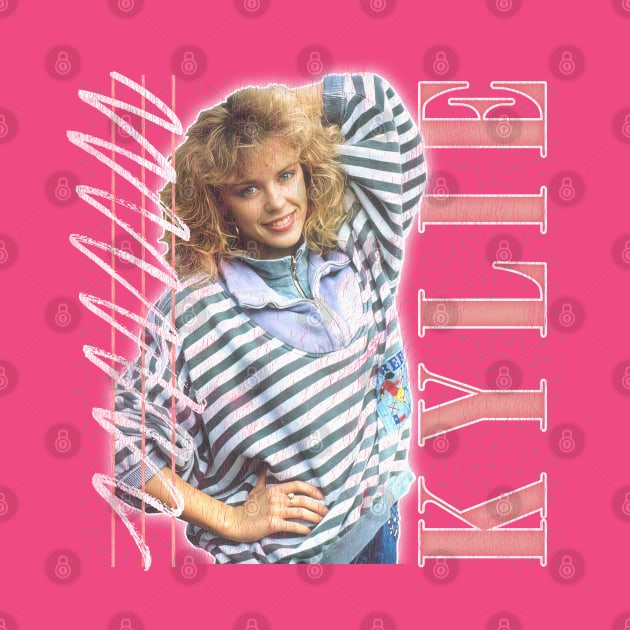 Kylie // 80s Retro Fan Artwork by DankFutura