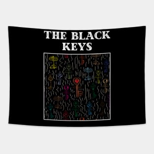 Rain key design Tapestry