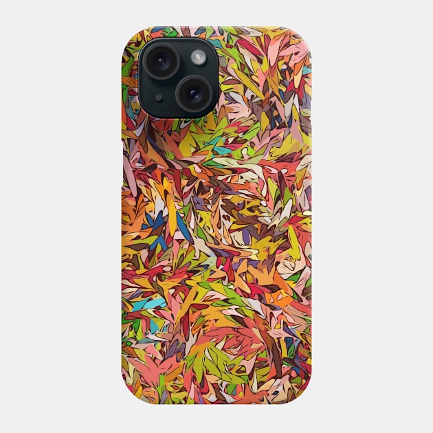 Comic Splatter Abstract Design Phone Case by love-fi