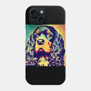 American Spaniel Pop Art Phone Case