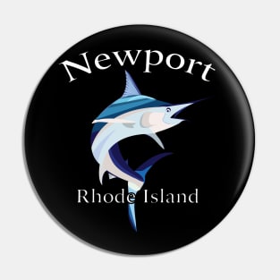 Newport RI Swordfish Pin