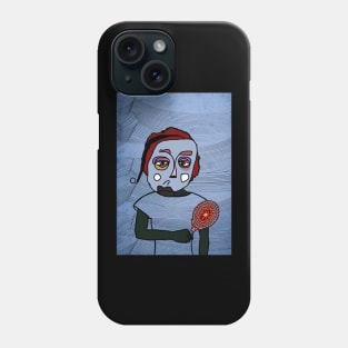 Fairest - Unique Digital Collectible with FemaleMask, AbstractEye Color, and DarkSkin on TeePublic Phone Case