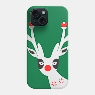 Merry Christmas reindeer Phone Case