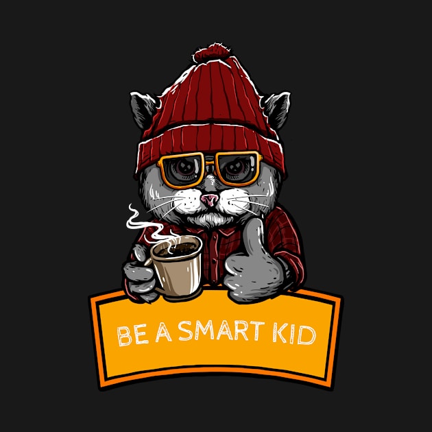 A Smart Kitten by designdaking