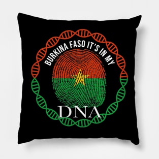 Burkina Faso Its In My DNA - Gift for Burkinabe From Burkina Faso Pillow