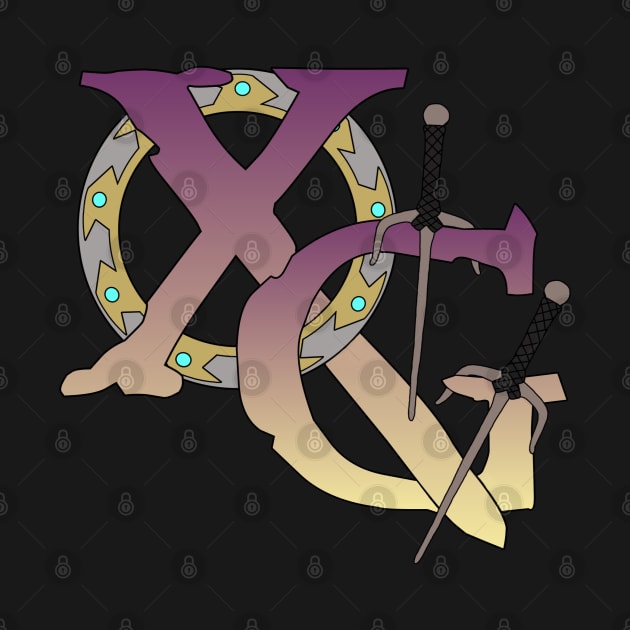 Xena & Gabrielle Logo by CharXena