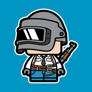 Chibi PUBG Character T-Shirt