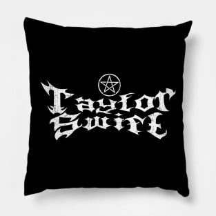 BLack Metal swift Pillow