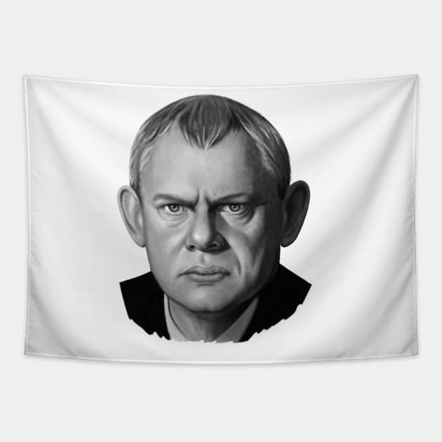 Doc Martin Tapestry by JoanTatley