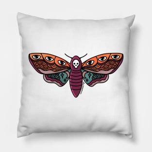 Death’s head moth Pillow