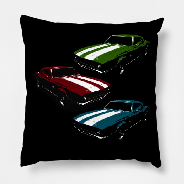 Camaro Pillow by Gringoface