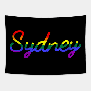 Sydney Pride Festival LGBT Rainbow Flag Tapestry