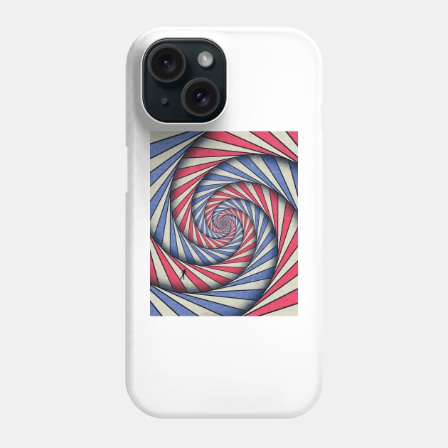 Circus Spiral Phone Case by circlestances