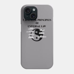 7 Hermetic Principles of Universal Law Phone Case