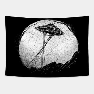 Light UFO Tapestry