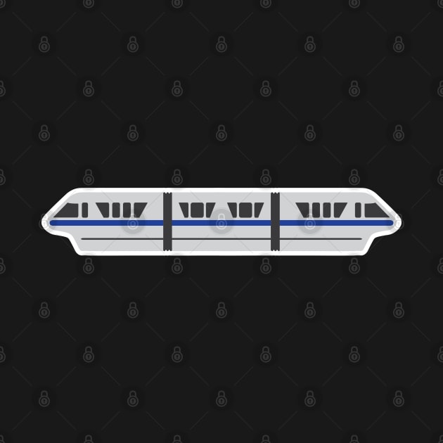 Monorail - Dark Blue by chwbcc