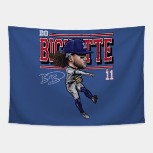 Bo Bichette Toronto Cartoon Tapestry