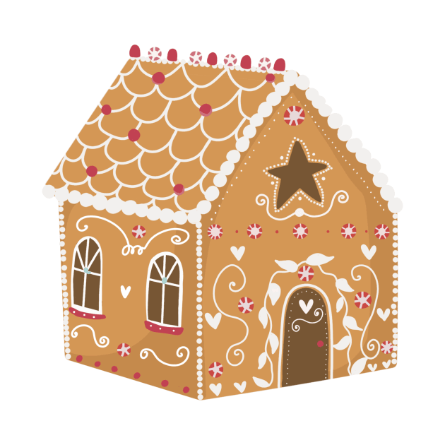 Christmas Gingerbread House by Prettyinpinks