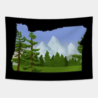 Oregon State Outline Tapestry