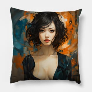 Surreal Girl Pillow